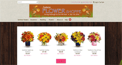 Desktop Screenshot of jamesfloralshoppe.com